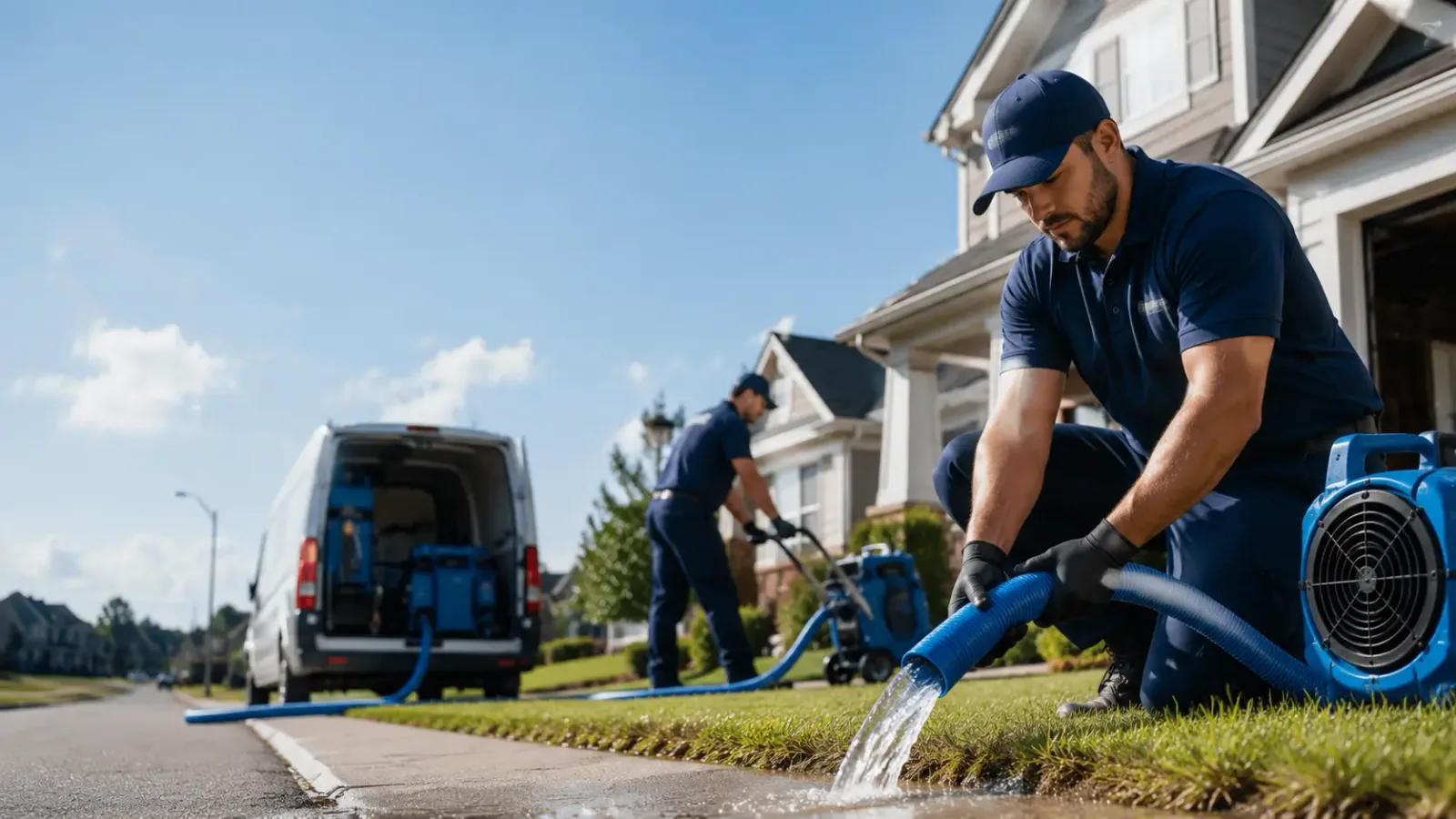 Flood Damage Restoration in Asher, OK